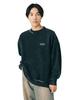 Beams Heart Men's Fade Stitch Crew Neck Sweatshirt, CHARCOAL.G, Size S