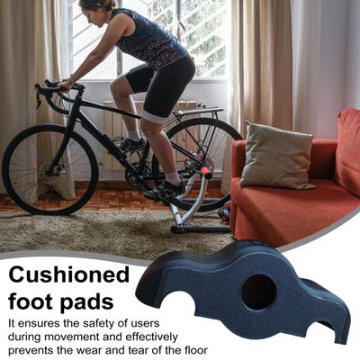 2/4 ks podložky na vnitřní cyklistické kolo pro Wahoo Kickr Core Home Gym Fitness kolo Tenisový míček protiskluzový chránič podlahy Sada balančních podložek