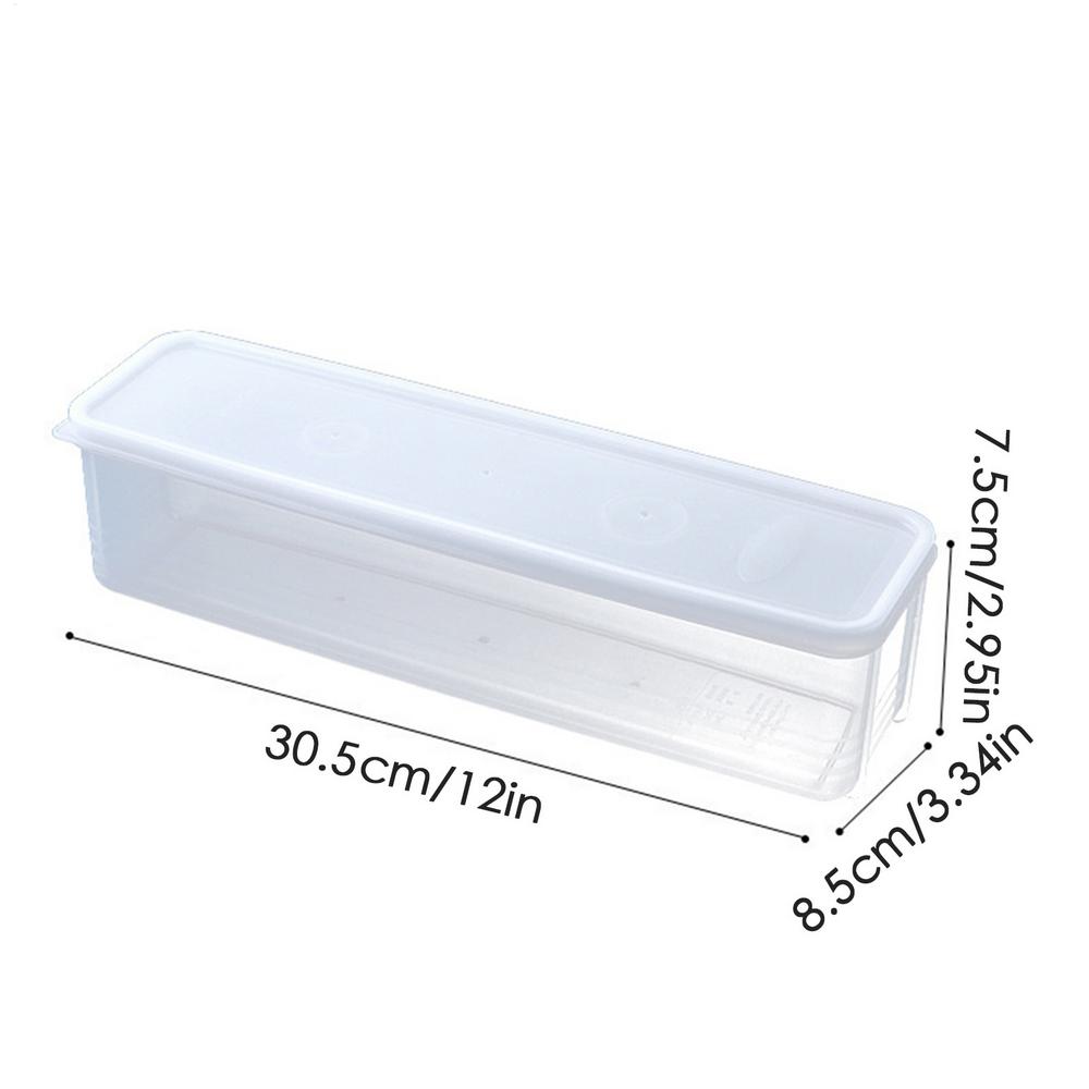 Pasta Container Rectangular Clear Spaghetti Container Organizer Stackable Spaghetti Container Airtight Containers Pasta Storage
