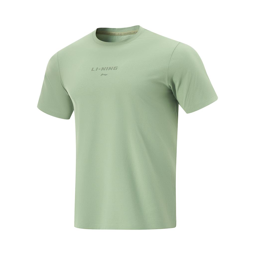 Li Ning Fitness Series T Shirt Men's Pea Green ATSV115-4