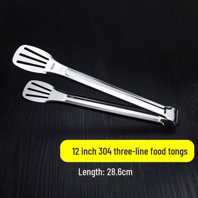 Zhaoran 304 Stainless Steel Food Tongs