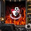 Sieninis gobelenas Bournemouth futbolo spaudinio audinys svetainei, miegamajam, namų dekoravimui