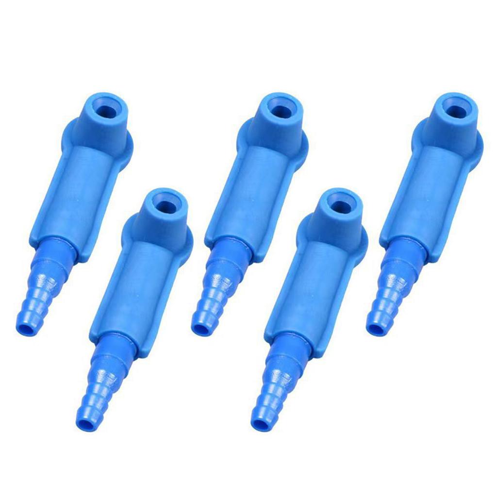 5Pcs Brake Fluid Bleeder Kit Universal Auto Adapter Suitable for Efficient Brake Fluid Replacement With Leakproof Design