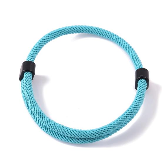 Herren Seilarmband Verstellbares Geflochtenes Seilarmband Lässiges Einfarbiges Schnurarmband Freundschaftsarmband Geschenk für Freund Bruder