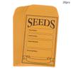 20 ks kraftových papírových obálek se semeny, znovu uzavíratelné samolepicí sáčky Uložení semen pro sběr Sáčky na uskladnění semen zeleniny