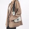 New MLB Monogram Collection Polyester Shoulder Bag, Crossbody Bag Mini Unisex Black White 3ACRS012N-50CRD