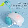 Turbo Tail Cat Toy Interactive Cat Mouse Toy USB Rechargeable Automatic Moving Teaser Toy for Indoor Cats