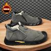 Work Men's Shoes Winter Waterproof Sports Site Work One Pedal Soft Sole Non-slip Work Wear-resistant Labor Insurance Shoes