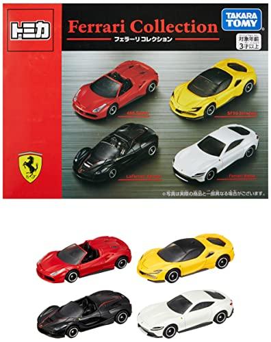 Takara Tomy "Tomica Ferrari Collection" Miniature Car Toy for ages 3 and up. Meets toy safety standards and is ST mark certified.