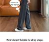 Women's 2024 Spring/Autumn Slimming Drape Pants - Narrow & Wide Leg, High-End Straight-Leg Suit Style