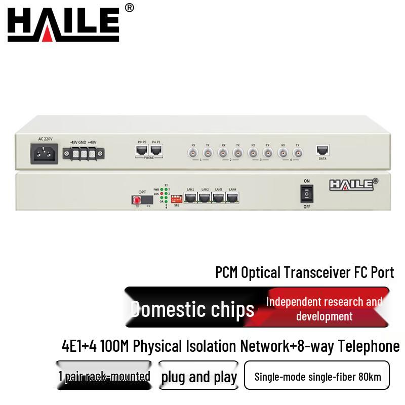 HAILE Multi-Service PCM Optical Transceiver
