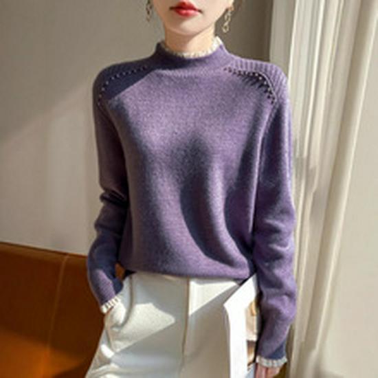 High-Stretch Seamless Cashmere Leggings - High-Waisted, Soft, Slimming Autumn/Winter Base Layer