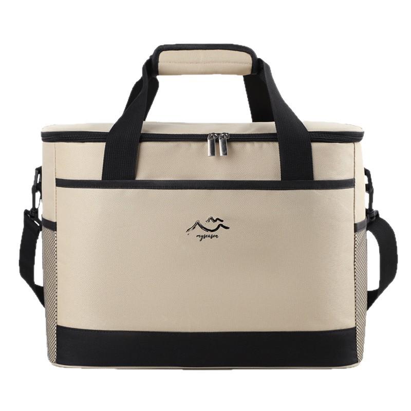 Portable Insulated Ice Bag for Outdoor Camping and Picnics - Large Capacity Lunch Bag