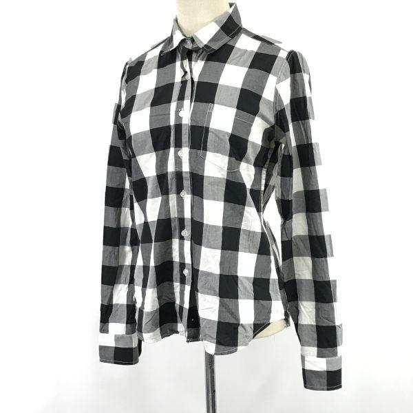 

Steven Alan long sleeve shirt women’s S black white check(USED)