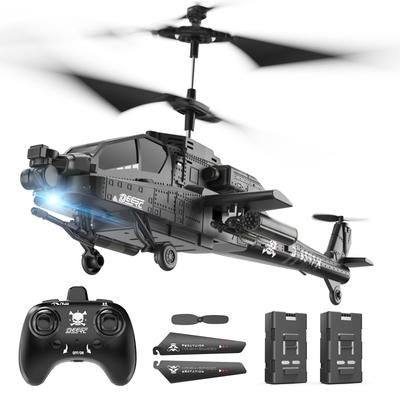 DEERC Toy Indoor Plastic Flight Altitude Emergency Elementary and Middle School School Entrance Day Technical Standards Gray SQN-040 Radio-Controlled