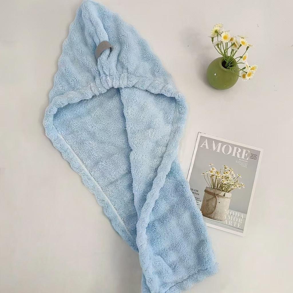 7A Antibacterial Dry Hair Cap Super Water Absorption Quick Drying One Piece 2025 New Female Adult No-blow Bag Hair Towel