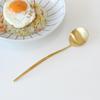 Abella Matte Stainless Steel Spoon Gold