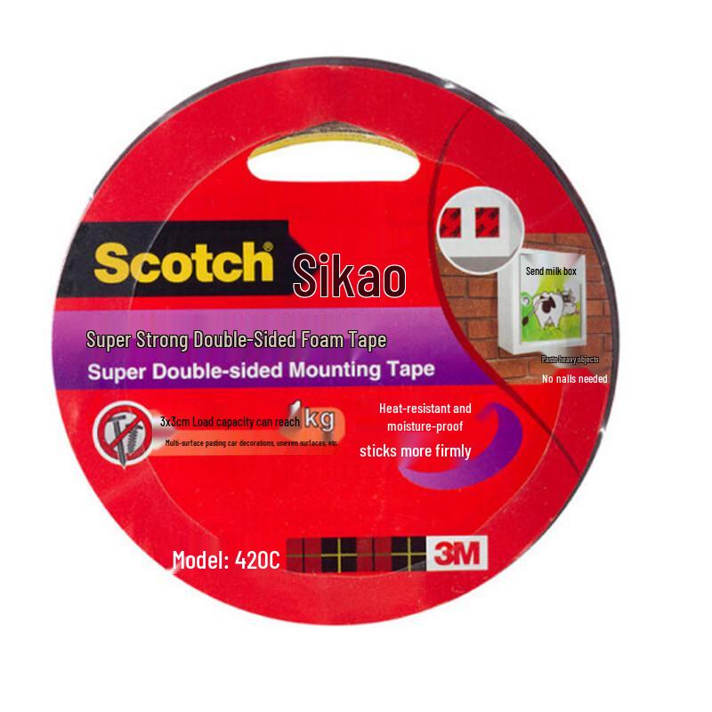 3M Scotch Super Strong Double-Sided Foam Tape