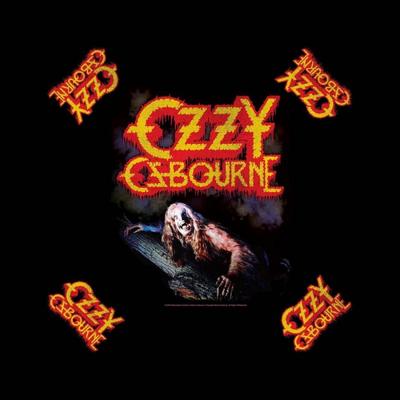 Ozzy Osbourne Unisex Adult Bark At The Moon Bandana