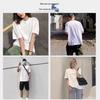 500g Combed Cotton Unisex Solid Color Short Sleeve T-Shirt