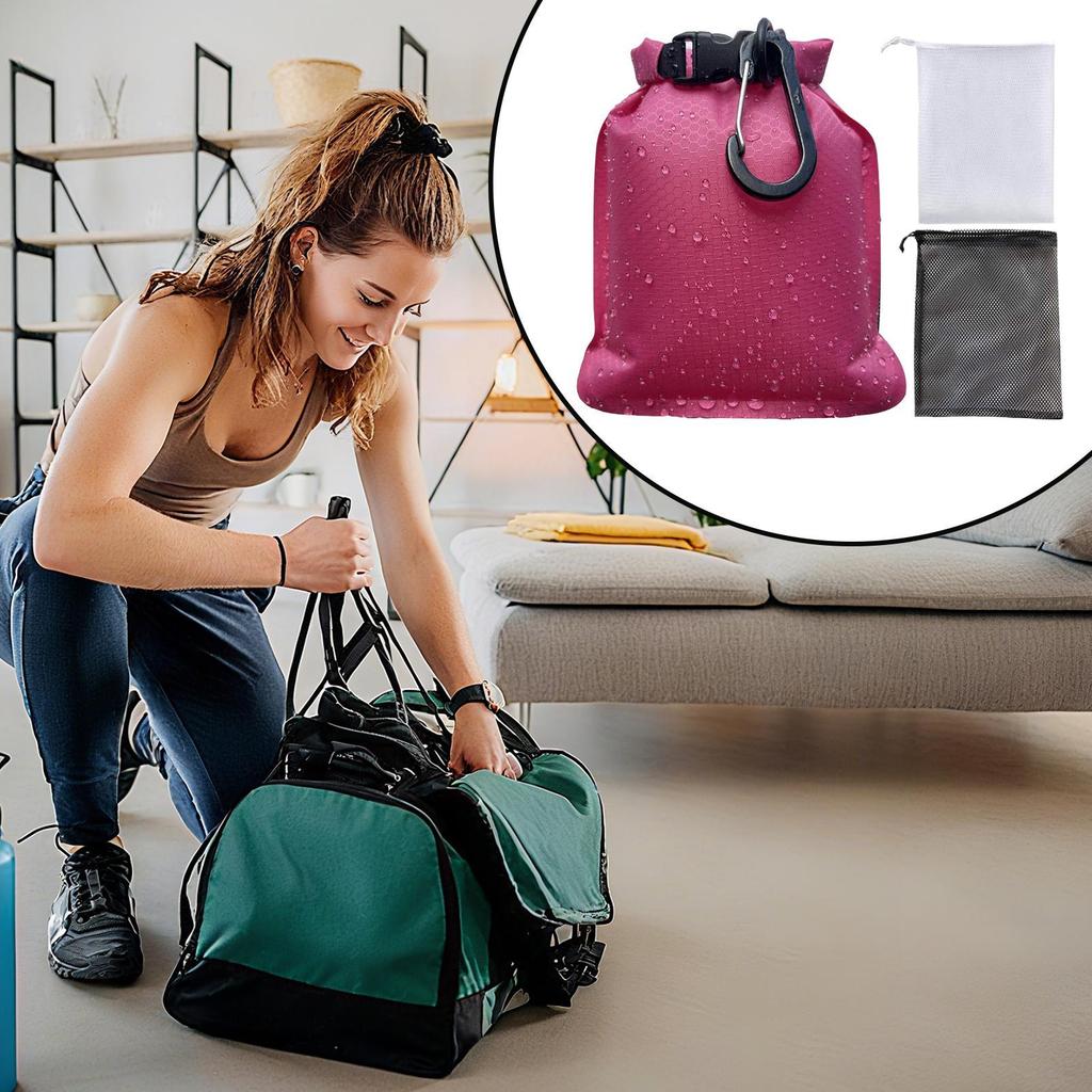 Soap Pouch Shampoo Bar Holder with Mesh Net Leak-proof Gym Bathing Accessories for Packaging Vacation Camping Swimming Holiday