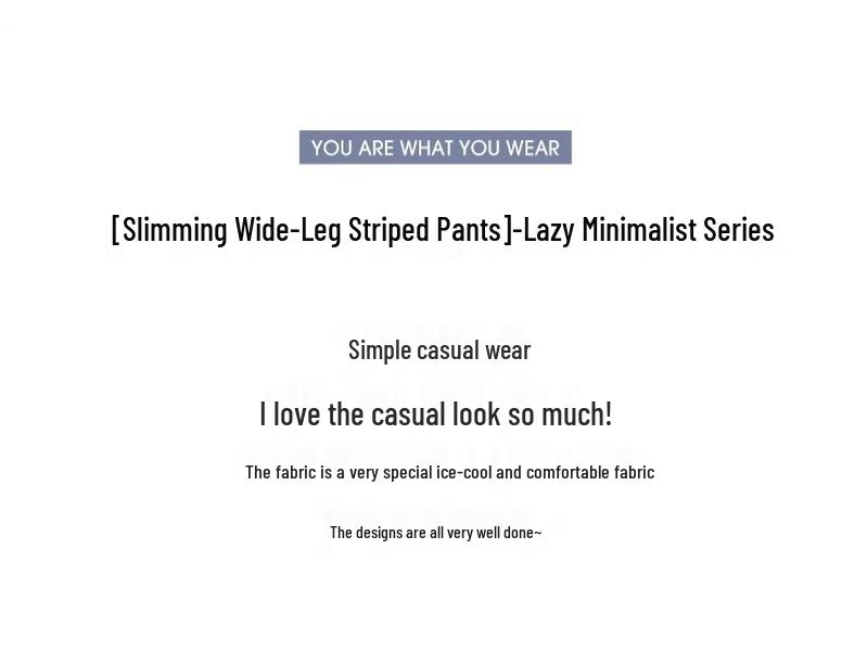 Women's High-Waisted Striped Lounge Pants: Summer 2025 Plus Size Casual Sleepwear