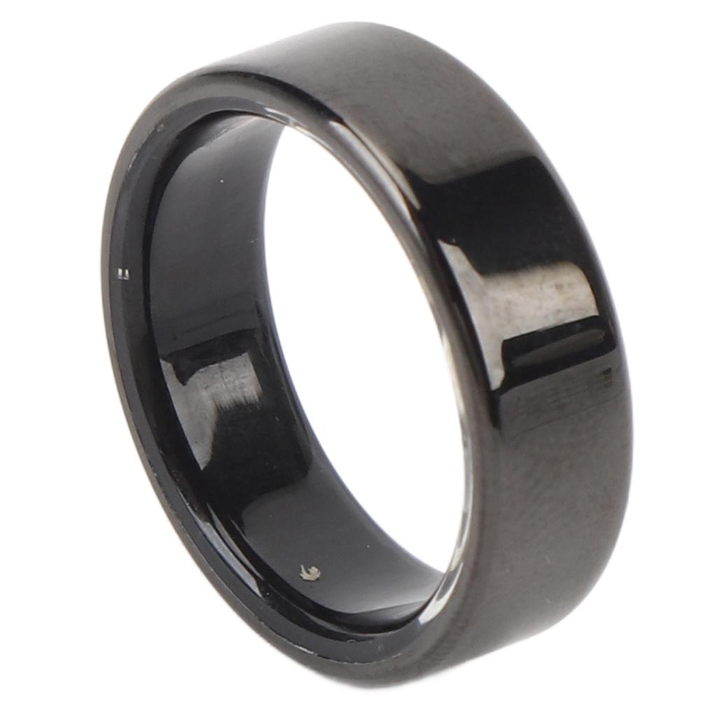 Smart Health Ring Step Counter Bluetooth 5.1 IP68 Water Resistant Magnetic Charging Fitness Tracker