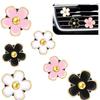 6 Stück Blumen Auto Lüftungsschlitz Clips Schöne Blume Aromatherapie Auto Lufterfrischer Auto Lüftungsschlitz Dekorationen