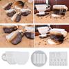 Coffee Lemon Slices Mold Silicone Cup Coaster Tray Epoxy Resin Casting Mold