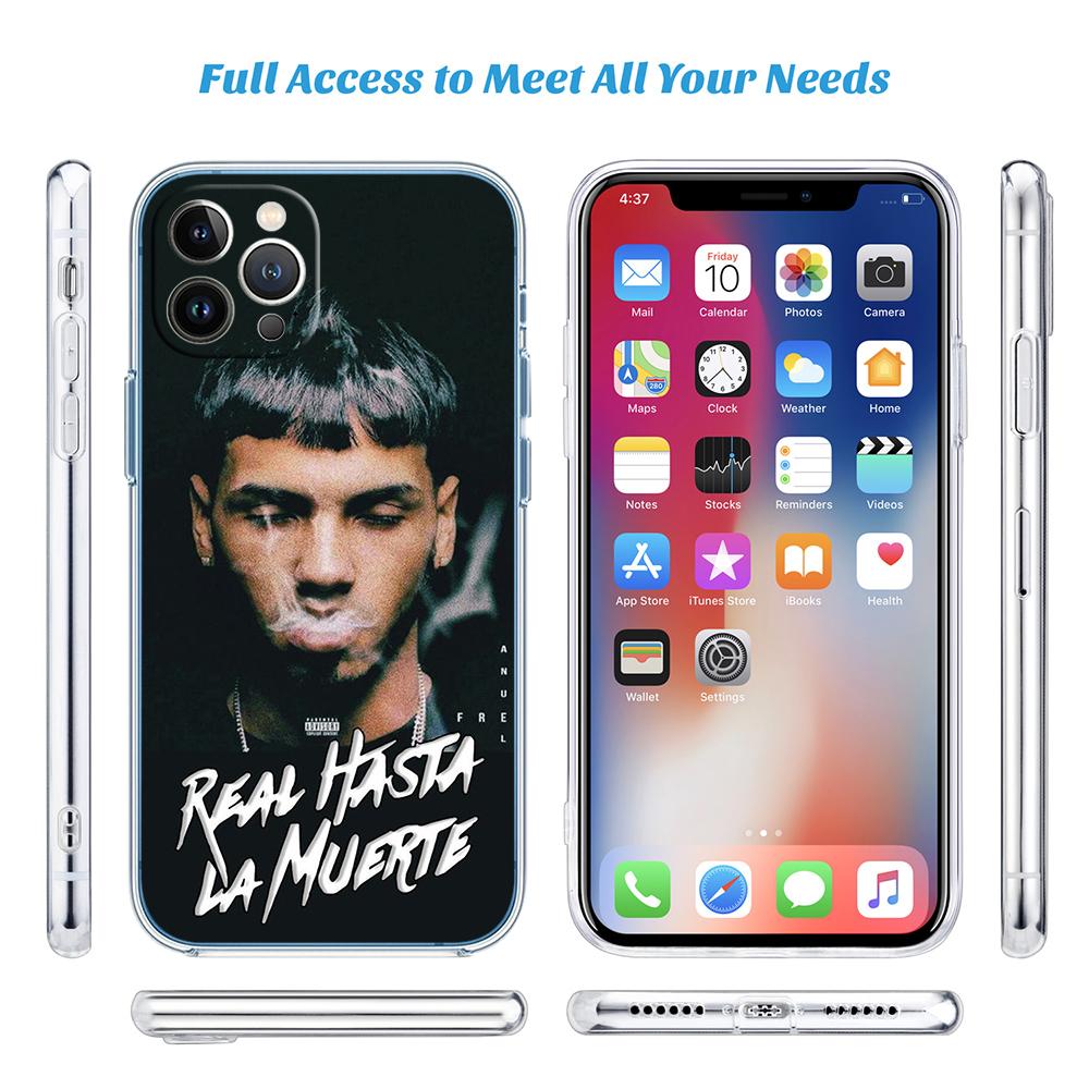 BF8 Anuel AA Phone Case for Motorola Moto G10 G20 G30 G31 G32 G34 G35 G41 G42 G50 G51 G52 G55 G60 G60S G62 G71 G72 G75