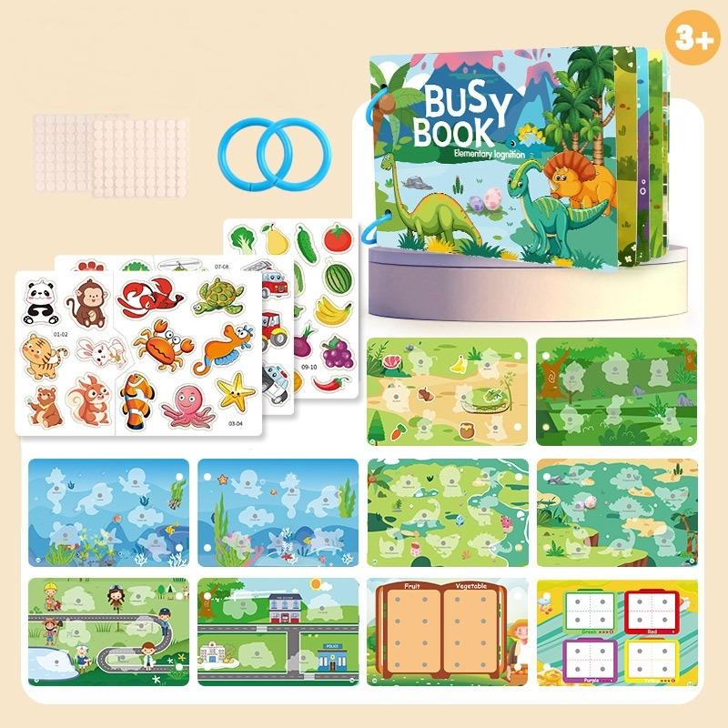 

Монтессори Детская Развивающая Книжка Моя Первая Книжка-Тихоня Наклейки Раннее Обучение Образовательная Игрушка Детская Игрушка Подбор Монтессори Игрушки для Малыша