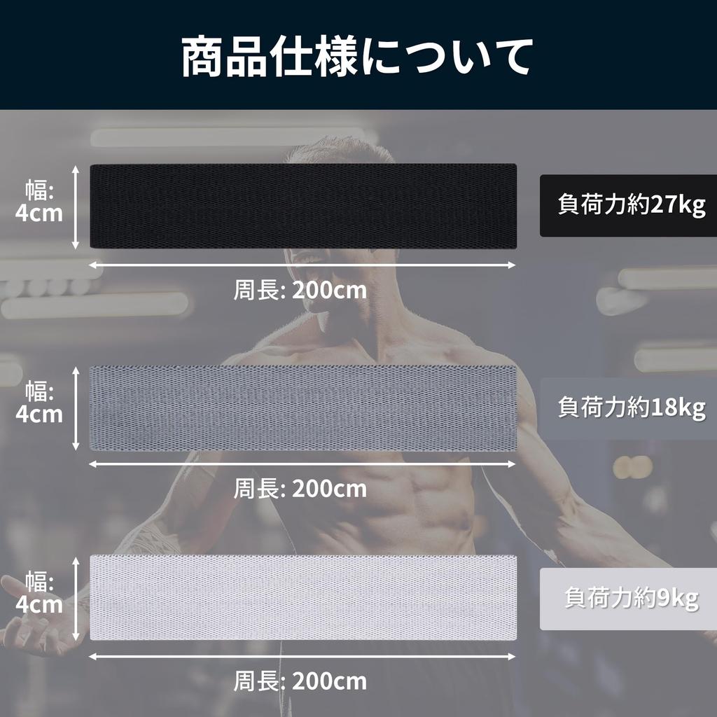 TheFitLife Training Muscle Training Rubber Resistance Stretch Fitness Bands Tubes, Tubes, Tubes, Bands, Bands, (Light Gray/Gray/Black)