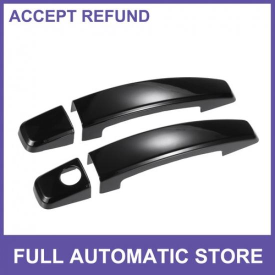 

Car Exterior Door Handle Cover Fit for Chevy Camaro 10-15 Black 2Pcs