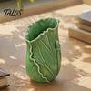 Decorative Pencil Holder for Office Lotus Leaf Pen Holder, Modern Creative Cup Desk Organizer Supplies Makeup Brushes Sustainable Stationery Storage