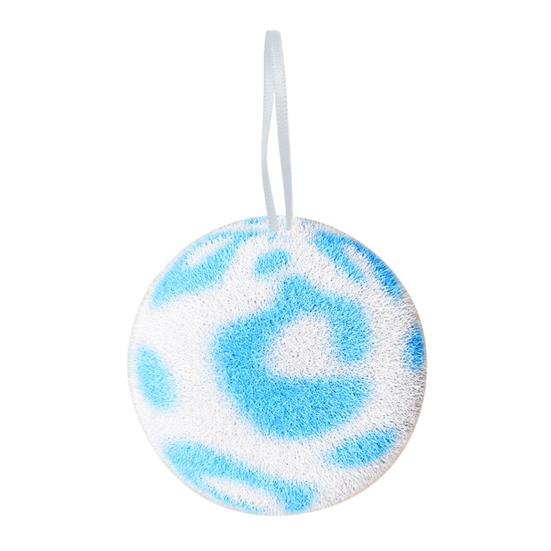

Cleaning Ball Reusable Fiber Scrubber Non-Scratch Dish Cleaning Ball Kitchen Bathroom Faucets Countertops Stain Remover синій