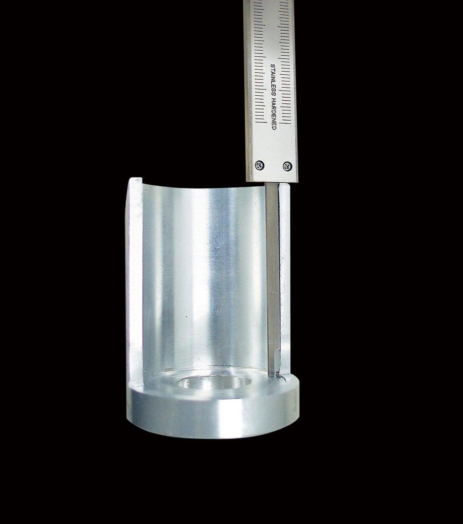 Niigata Seiki SK Silver M-Type Caliper, 2-Level Reading, 150mm, SK-M150W, with Depth Bar