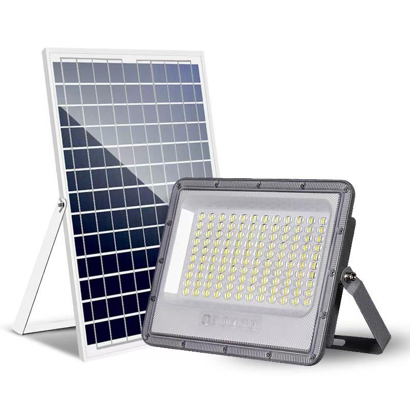 High-Brightness LED Solar Spotlight with Aluminum Shell for Outdoor Use