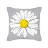 Small Daisy Print Pattern Pillowcase Square Cushion Cover Home Living Room Sofa Bedroom Bed Decorative Pillowcase
