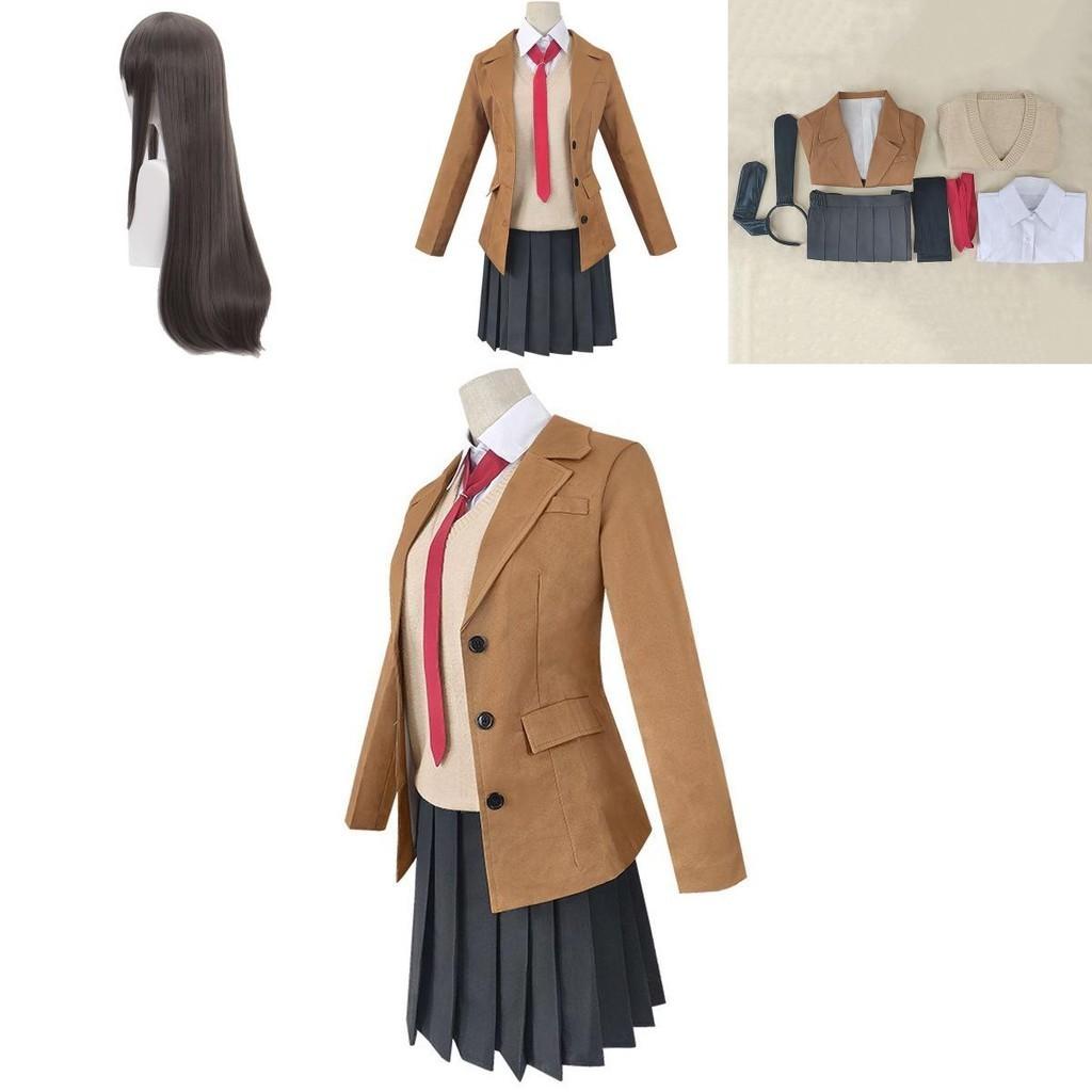 Buta Seishun Yarou Wa Bunny Girl Sakurajima Mai Cosplay Costume Full Outfit Set
