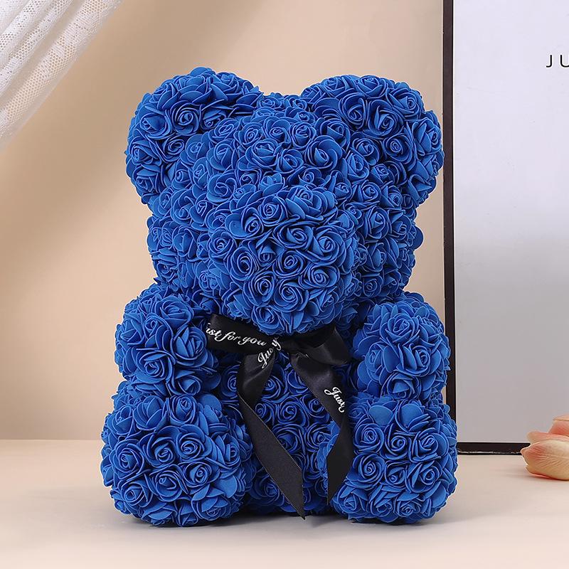 Rose Bear: Preserved Flower Gift for Girlfriend - Perfect for Birthdays, Valentine's, and Proposals