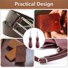 Leather Edge Skiving Beveler Set- For DIY Leathercraft Size Tool Kit 2 Pieces, 1.0 Mm& 1.5 Mm Thickness