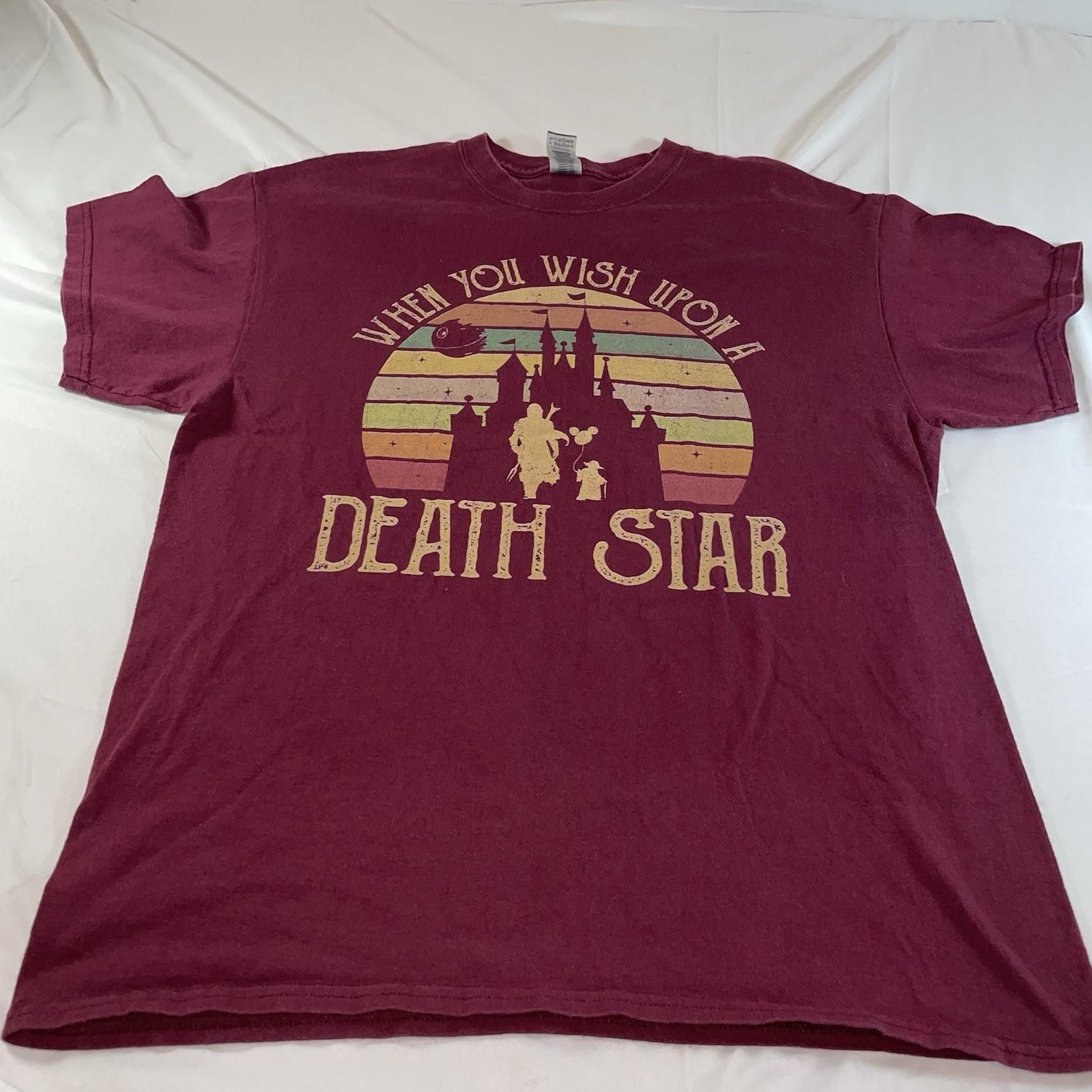 Star Wars Themed Disney Shirt Men’s Large K-632 Unisex T-Shirt XXXL