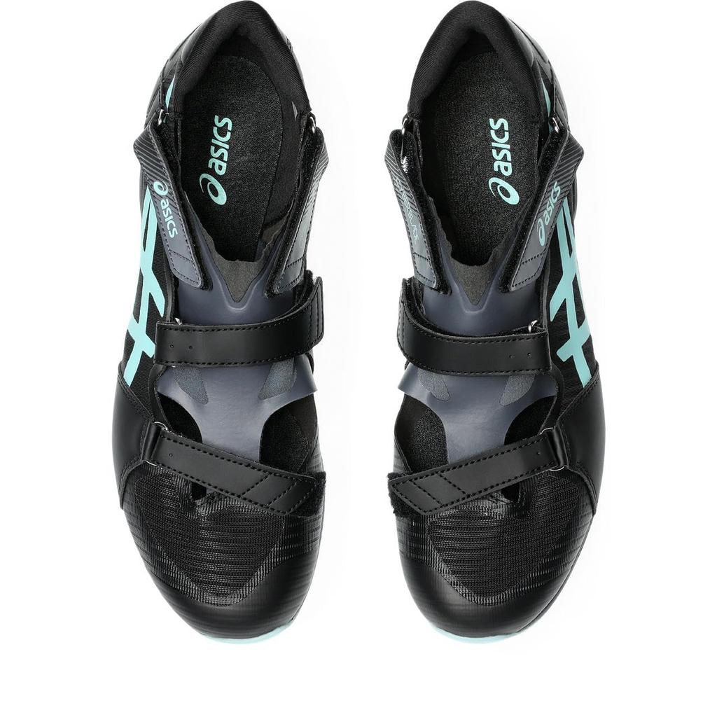 Leichtathletik Spikes CYBERBLADE 17 1093A241 Unisex 001 cm 2E [Asics] (Schwarz/Illuminate Mint) 28,0