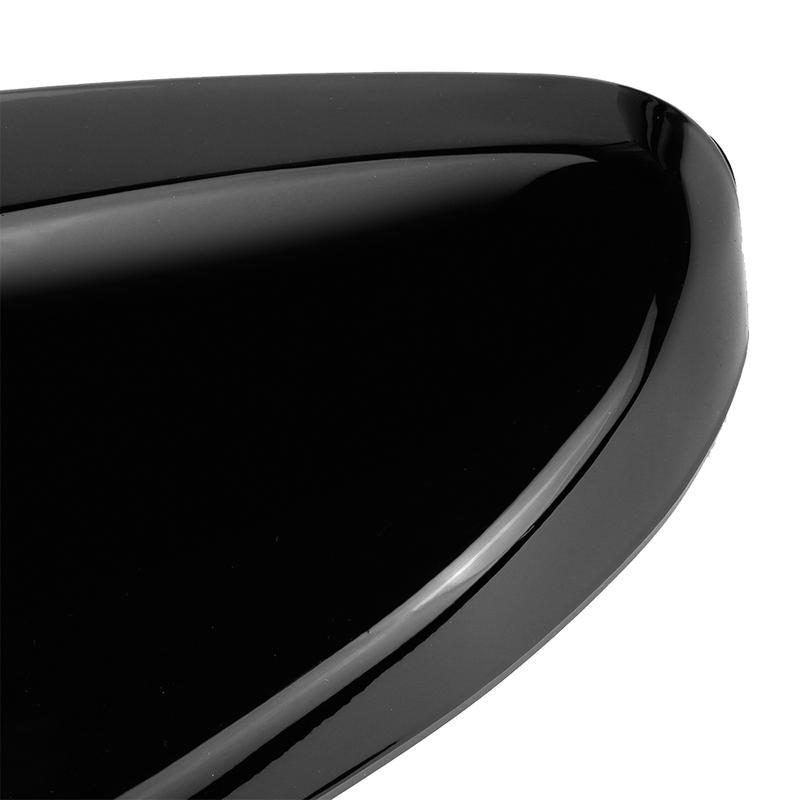 2pcs Glossy Black Rearview Mirror Cover Cap for Hyundai Veloster 2012 2013 2014 2015 2016 2017 Side Mirror Cover