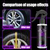 Automotive Tire Brightening Coating Agent Plastic Rubber Wheel Shine Gloss Restorer Spray Car Tyre Layer Polishing Brightener
