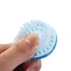 Soft Small Hamster Brush Long Hair Round Head Hedgehog Bathing Brush Hamster Cleaning Brush Plastic Guinea Pig Massage Combs