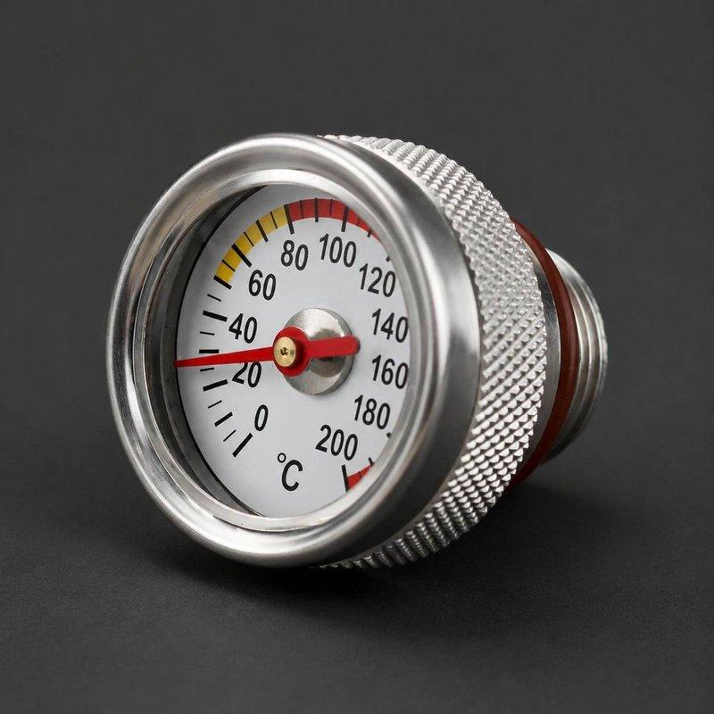 Motorcycle Oil Temp Gauge Compact Engine Temperature Gauge M20 1.5 Oil Thermometer Heat Resistant for Maintenance