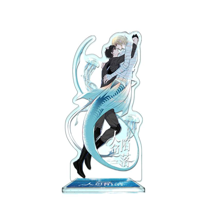 Jinyu Luoluo Series Acrylic Standing Sign HD Double-Sided Sandwich Craft White Chu Year Lanbo Rami Friends around