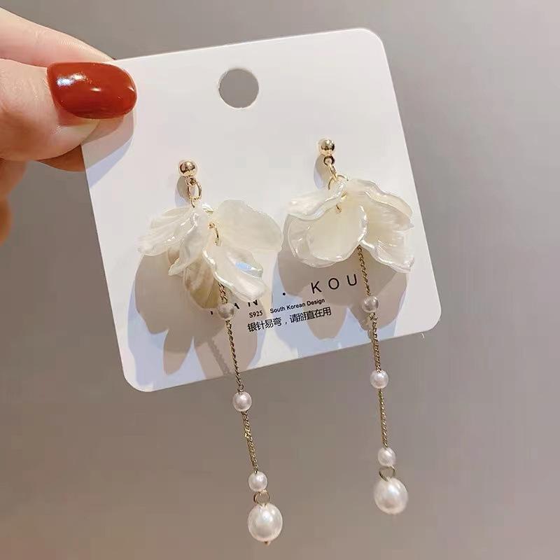 925 Silver Needle Curved Earrings Earrings Temperament Premium Versatile Small C-Shaped Circle Earrings