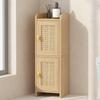 Tall Bathroom Storage Cabinet Slim for Powder Rooms